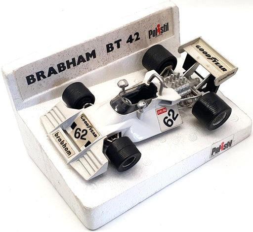 Polistil 1/25 Scale Model Car FX8 - F1 Brabham BT 42 - White #62