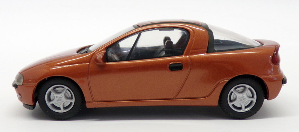 Schuco 1/43 Scale Model Car 17 99 524 - Opel Tigra - Metallic Tan
