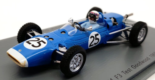 Spark 1/43 Scale S5412 - 1965 Matra MS1 #25 F3 Test Goodwood J.Stewart