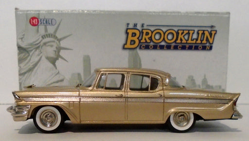 Brooklin 1/43 Scale BRK171  - 1957 Packard Clipper Sedan Tiara Gold Metallic