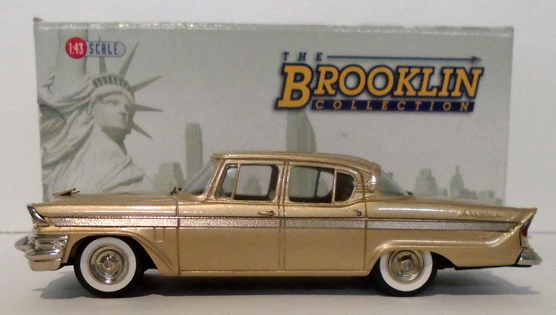 Brooklin 1/43 Scale BRK171  - 1957 Packard Clipper Sedan Tiara Gold Metallic