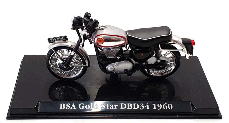 Atlas Editions 1/43 Scale 4 658 104 - BSA Gold Star DBD34 Motorbike