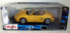 MAISTO 1/18 - 31123 PORSCHE BOXSTER S - YELLOW