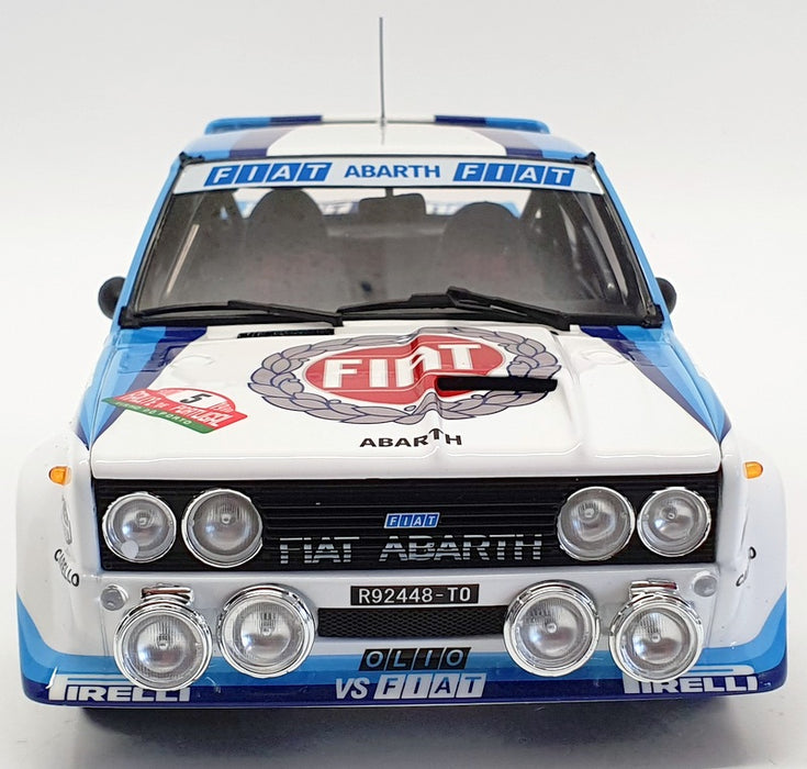 Kyosho 1/18 Scale Model Car 08376A - Fiat 131 Abarth 1980 Portugal Rally #5