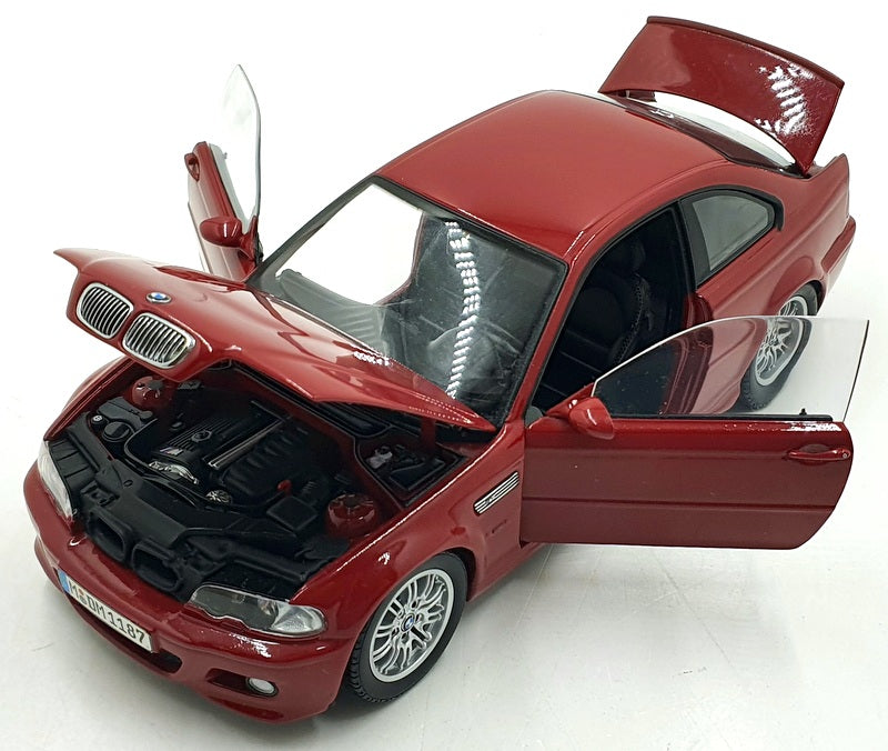 Kyosho 1/18 Scale Diecast 80 43 0 009 758 - BMW M3 Coupe - Red