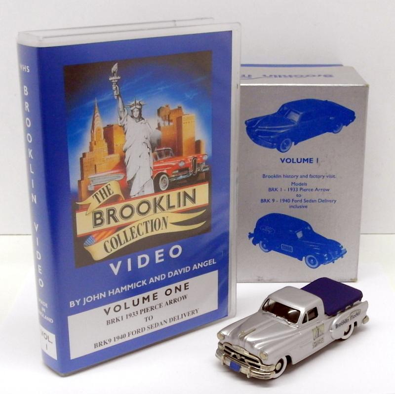 Brooklin Models 1/43 Scale BRK31X 004 - 1953 Pontiac Pick Up Video Set