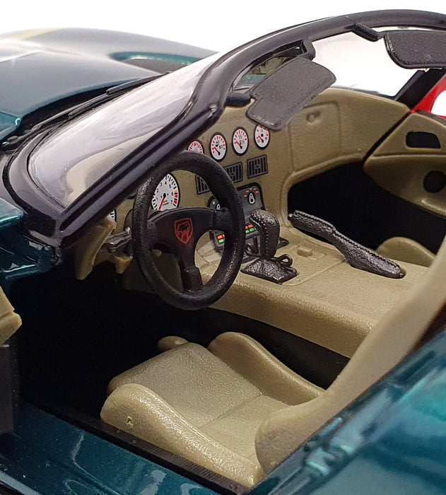 Burago 1/18 Scale Diecast 171021C - Dodge Viper RT/10 - Green/Red