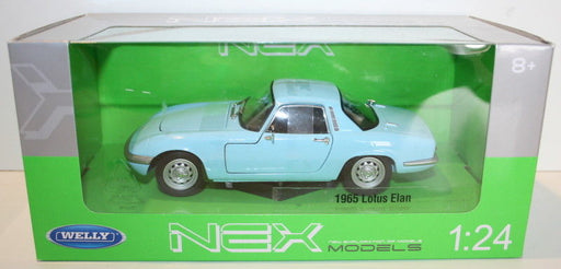 Welly NEX 1/24 Scale 24035W - 1965 Lotus Elan - Blue
