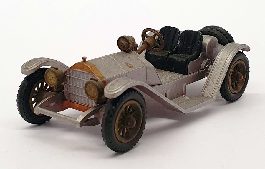 Matchbox Models Of Yeasteryear 8cm Long SM137 - Mercer Runabout - Silver