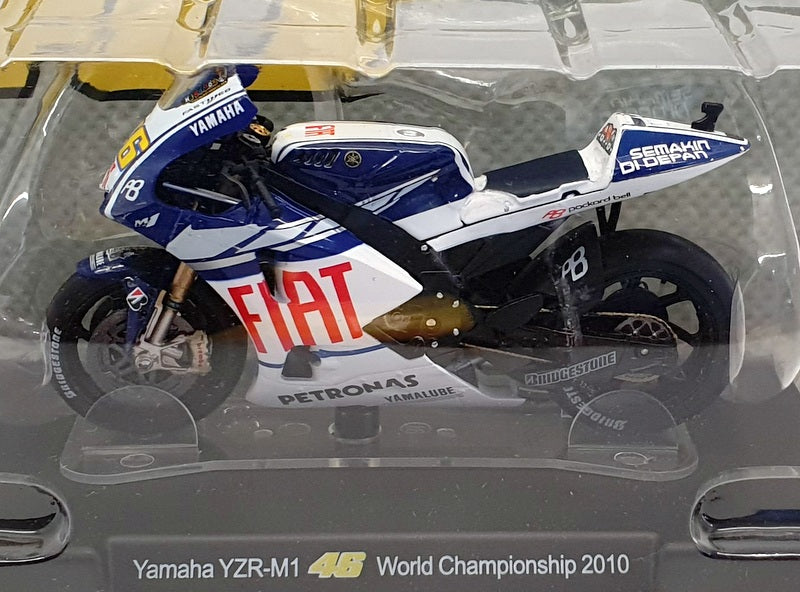 Altaya 1/18 Scale FFR15 - Yamaha YZR M1 #46 Valentino Rossi World Champ 2010