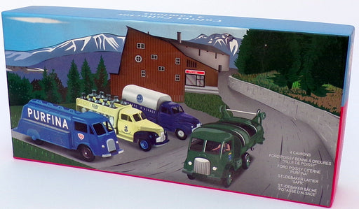 Norev Apprx 1/45 Scale Truck Set  C80900 - Coffret Collector 4 Camions