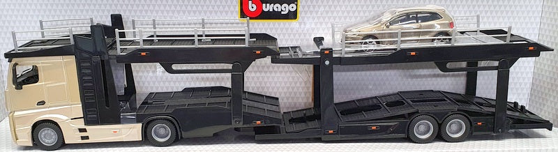 Burago 1/43 Scale 31456 - Mercedes Benz Actros Multicar Carrier