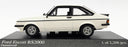 Minichamps 1/43 Scale 400 084300 - 1975 Ford Escort RS2000 - White