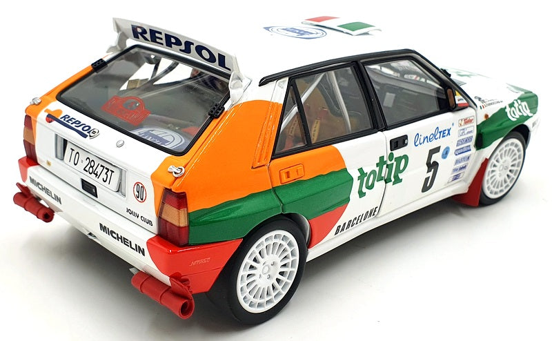 Kyosho 1/18 Scale Diecast 08348F Lancia Delta HF Intergrale 1993 RMC #5 Totip