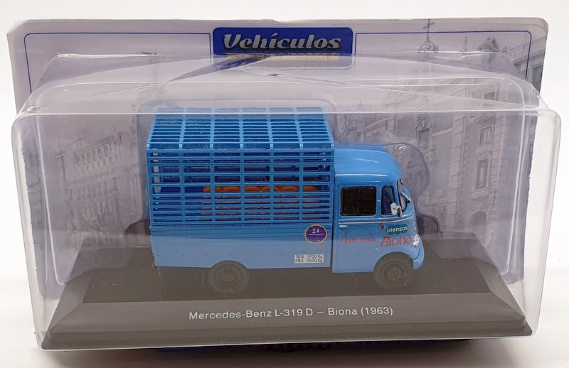 Altaya 11cm Long Model Truck 1901IR10 - 1963 Mercedes Benz L 319 D  - Blue