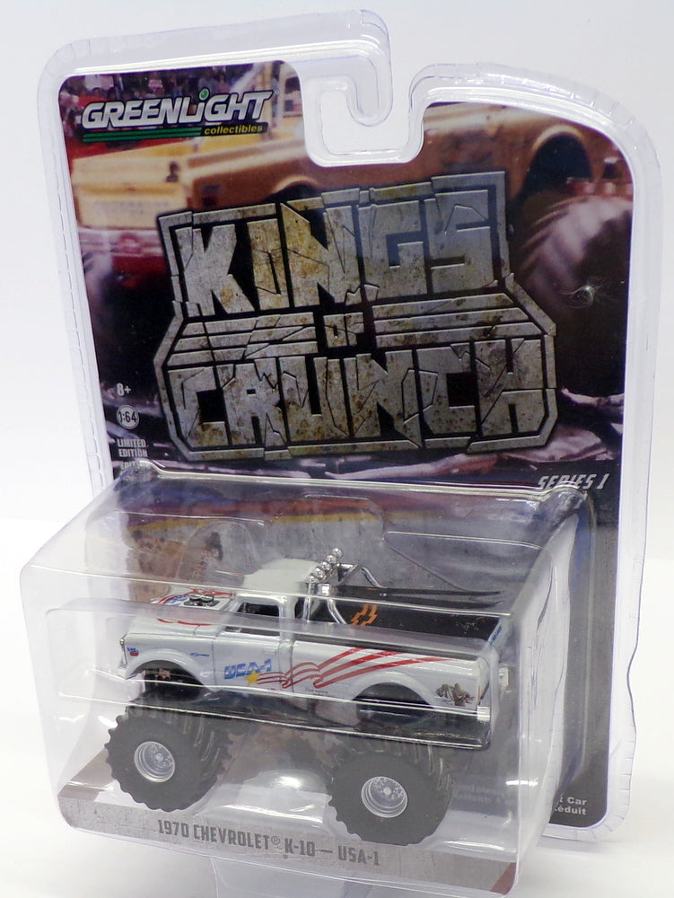 Greenlight Kings Of Crunch 1/64 scale 49010-B - 1970 Chevrolet K-10 USA-1