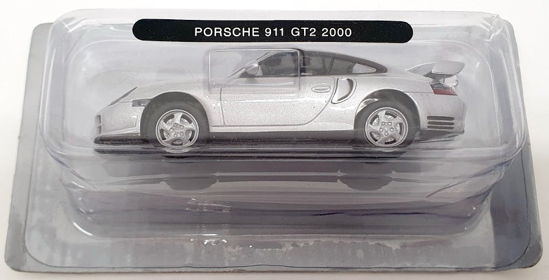 Deagostini 1/43 Scale COD 026 - 2000 Porsche 911 GT2 - Silver