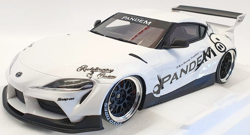 Top Speed 1/18 Scale TS0294 - Toyota GR Supra V1.0 Pandem - White