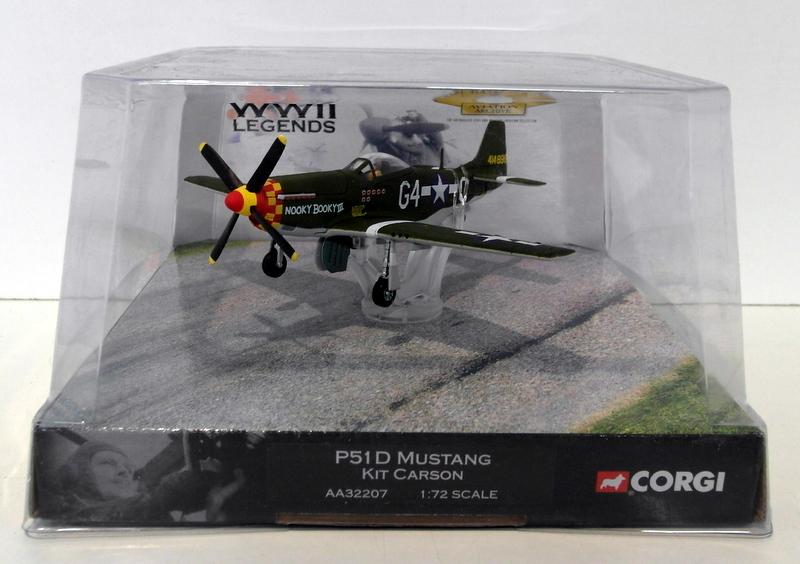 Corgi 1/72 AA32207 Mustang Kit Carson