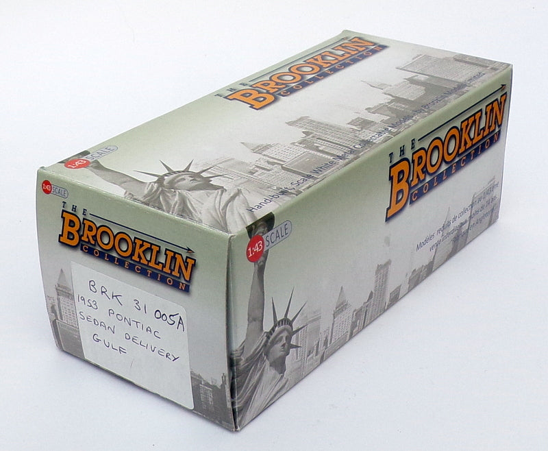 Brooklin Models 1/43 Scale BRK31 005A - 1953 Pontiac Delivery Van - Gulf