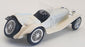 Brumm 1/43 Scale Model Car r77 - 1931 Alfa Romeo 2300 HP 142 - White