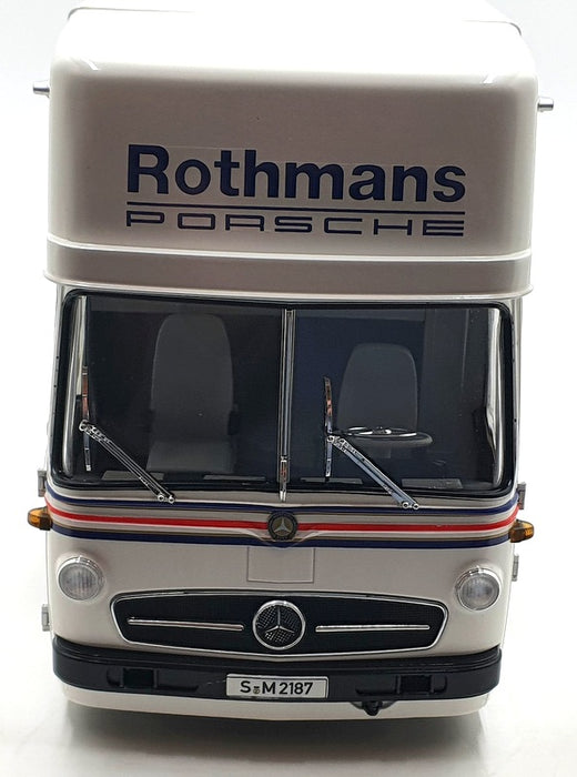 CMR 1/18 Scale CMR151 - Mercedes Benz 0317 Racing Car Transporter - Porsche