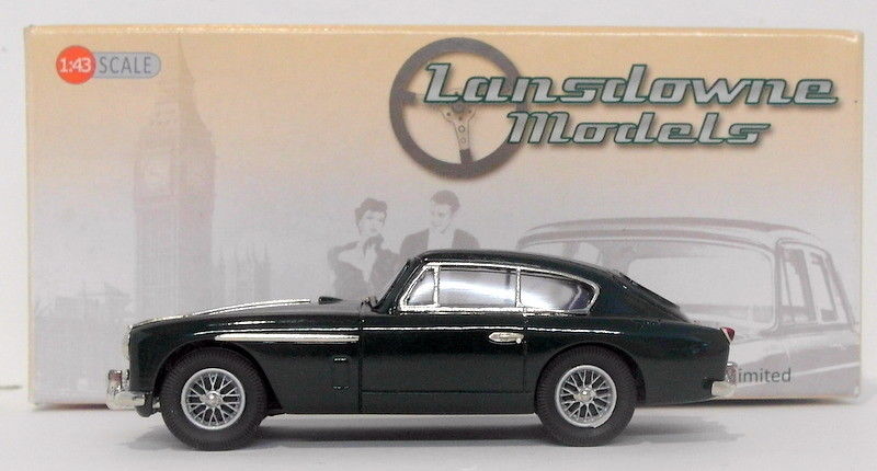Lansdowne Models 1/43 Scale LDM89 - 1957 Aston Martin DB 2-4 Mk2 - Dark Green