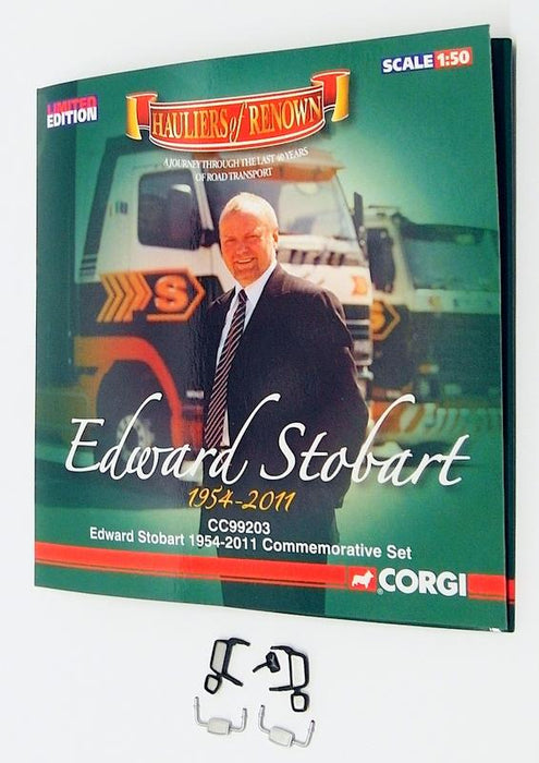 Corgi 1/50 Scale Diecast CC99203 - Edward Stobart 1954-2011 Commemorative Set