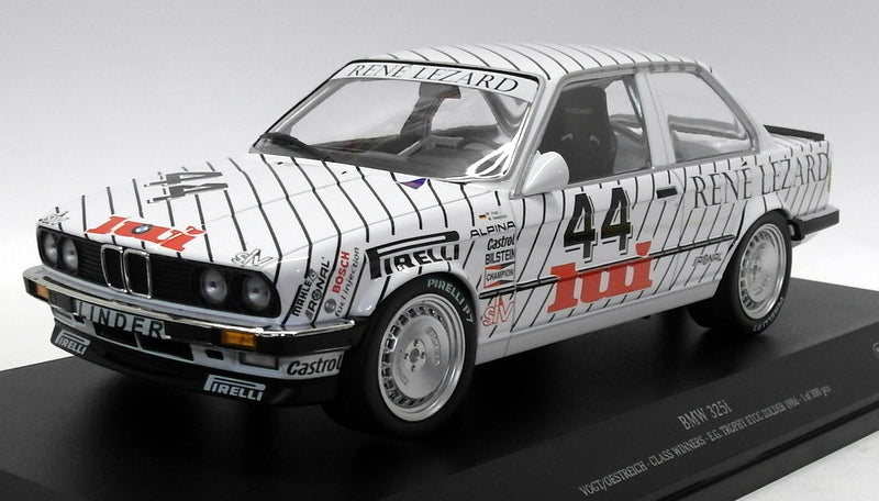 Minichamps 1/18 Scale Diecast - 155 862644 BMW 325i Class Winners ETCC 1986