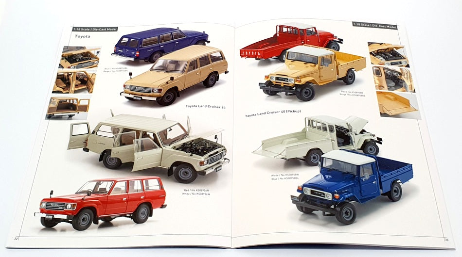 Kyosho 2021 30yrs Anniversary - A4 Fully Illustrated Colour Catalogue - 35 Pages