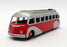 Atlas Editions Dinky Toys 29E - Autocar Isobloc Bus - Red/Silver