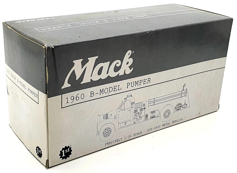 First Gear 1/34 Scale 19-2265 - 1960 Mack B-Model Pumper Mobil Beaumont