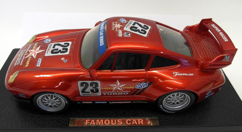 MCT 1/18 Scale Plastic - MCT01 Porsche 911 GT2 #23 Red Race Car