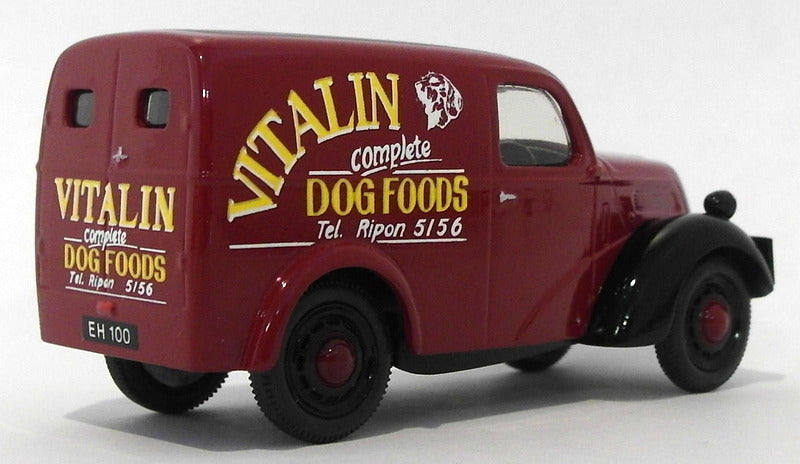 Somerville Models 1/43 Scale 107 - Fordson 5CWT Van - Vitalin Dog Foods - Maroon