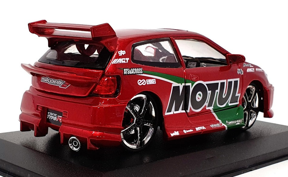 Saico 1/32 Scale 171021P - Honda Civic Type R Motul - Metallic Deep Red