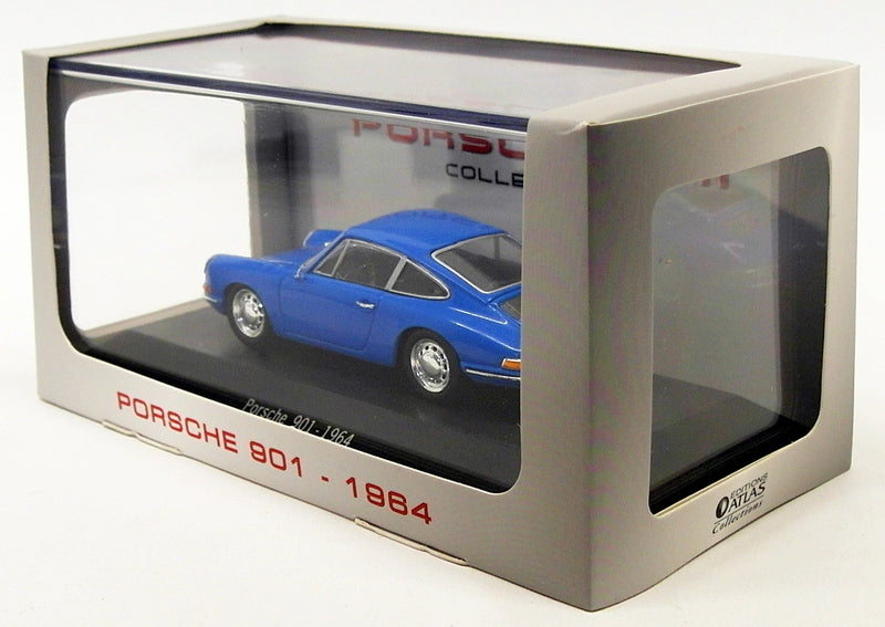 Atlas Editions 1/43 Scale Model Car 7 114 001 - 1964 Porsche 901 - Blue