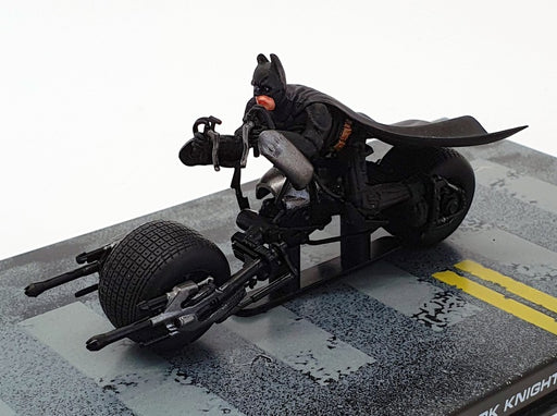 Eaglemoss Appx 9cm Long Model DK01 - Bat Bike & Figure Dark Knight - Batman