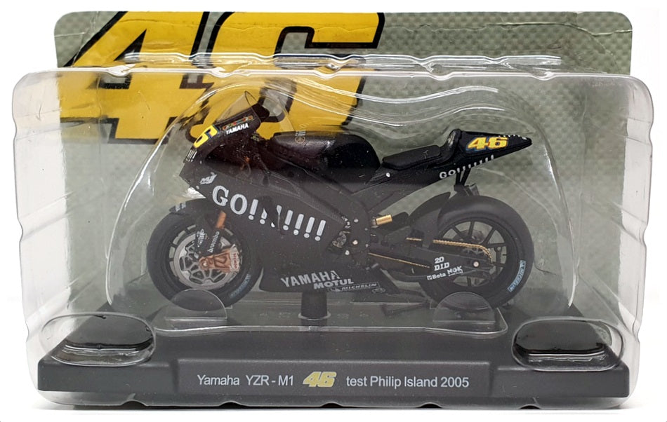 Altaya 1/18 Scale FFR58 - Yamaha YZR-M1 - #46 Test Philip Island 2005 Rossi