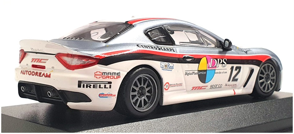 Minichamps 1/43 Scale 400 101212 - Maserati Gran Turismo MC GT4 Test Car 2010
