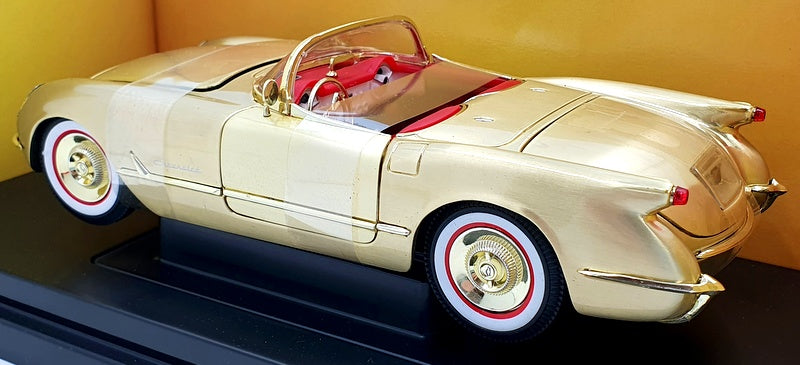 Ertl 1/18 Scale Diecast 33449M - 1953 Chevrolet Corvette - Brushed Gold 