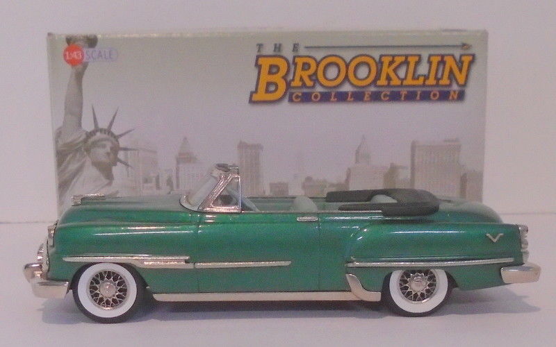 Brooklin 1/43 Scale BRK196 - 1954 Desoto Firedome Convertible Fairway Green