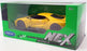 Welly 1/24 Scale Model Car 24082W - 2017 Ford GT - Yellow