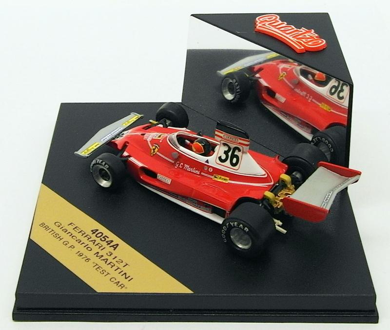Quartzo 1/43 Scale 4054A - F1 Ferrari 312T G.Martini British GP
