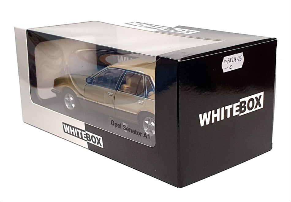 Whitebox 1/24 Scale Diecast WB124125-O - Opel Senator A1 - Met Gold