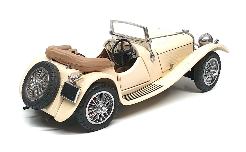 Franklin Mint 1/24 Scale 13922K - 1938 Jaguar SS-100 - Cream