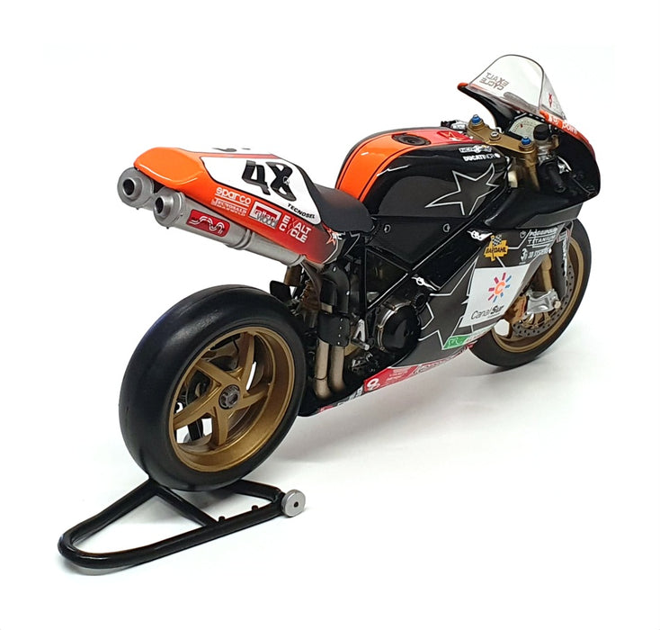 Minichamps 1/12 Scale 122 031248 - Ducati 998RS Motorbike - D. Garcia WSB 2003
