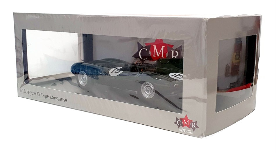CMR 1/18 Scale CMR193 Jaguar D-Type 12 Sebring 1955 #19 Winner Hawthorn/Walters