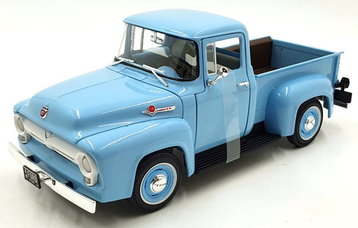 Autoworld 1/18 Scale Diecast AW290/06 - 1956 Ford F-100 Pickup - Blue