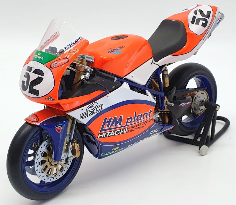 Minichamps 1/12 Scale 122 021252 - Ducati 998 F 01 WSB 2002 James Toseland