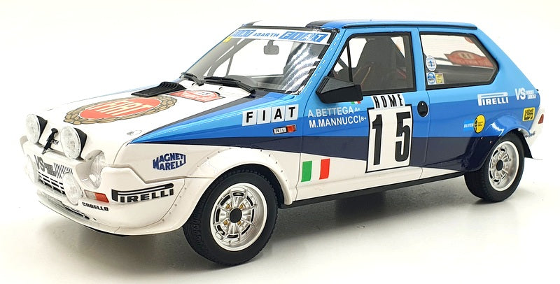 15 Item Rmc Scale Otto Mobile 1/18 Scale Resin OT888 - Fiat Rimo Abarth Gr.2 RMC #15 ...